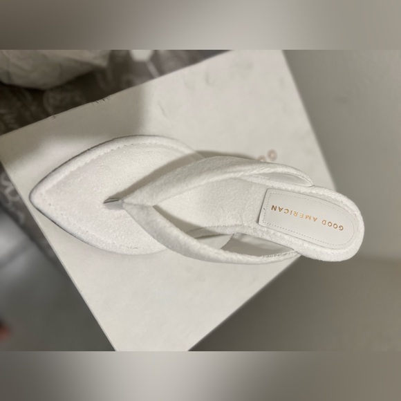 Good American acrylic wedge terry shoe - Picture 2 of 11